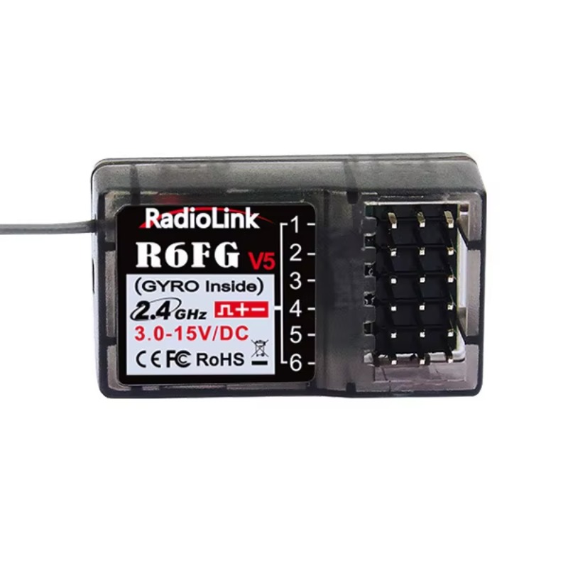 Radio Transmitter 2.4Ghz - Radiolink R6FG V5 Alıcı 6 Kanal