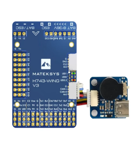 Betaflight Fc - Matek H743-WING V3 FC Dahili OSD