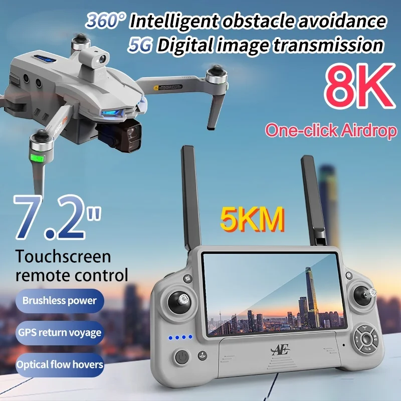4 In 1 Esc - Fırçasız GPS Drone 8K ESC Çift