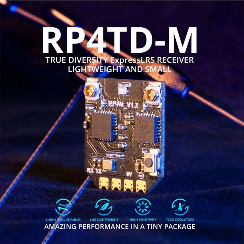 Mini Drone - [Todaybuy] RP4TD-M Expresslrs 2.4Ghz, FPV uzun