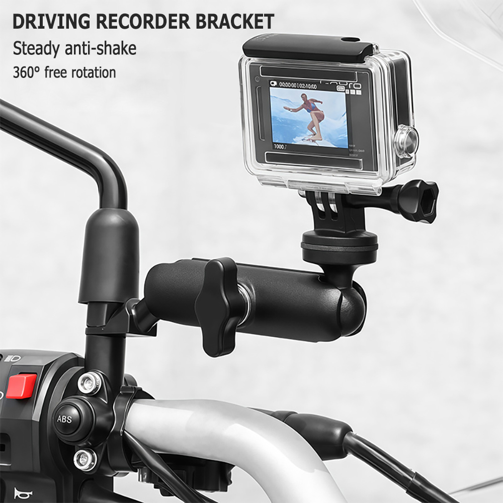 Runcam Camera - Metal Motosiklet Bisiklet Kamera Tutucu Gidon