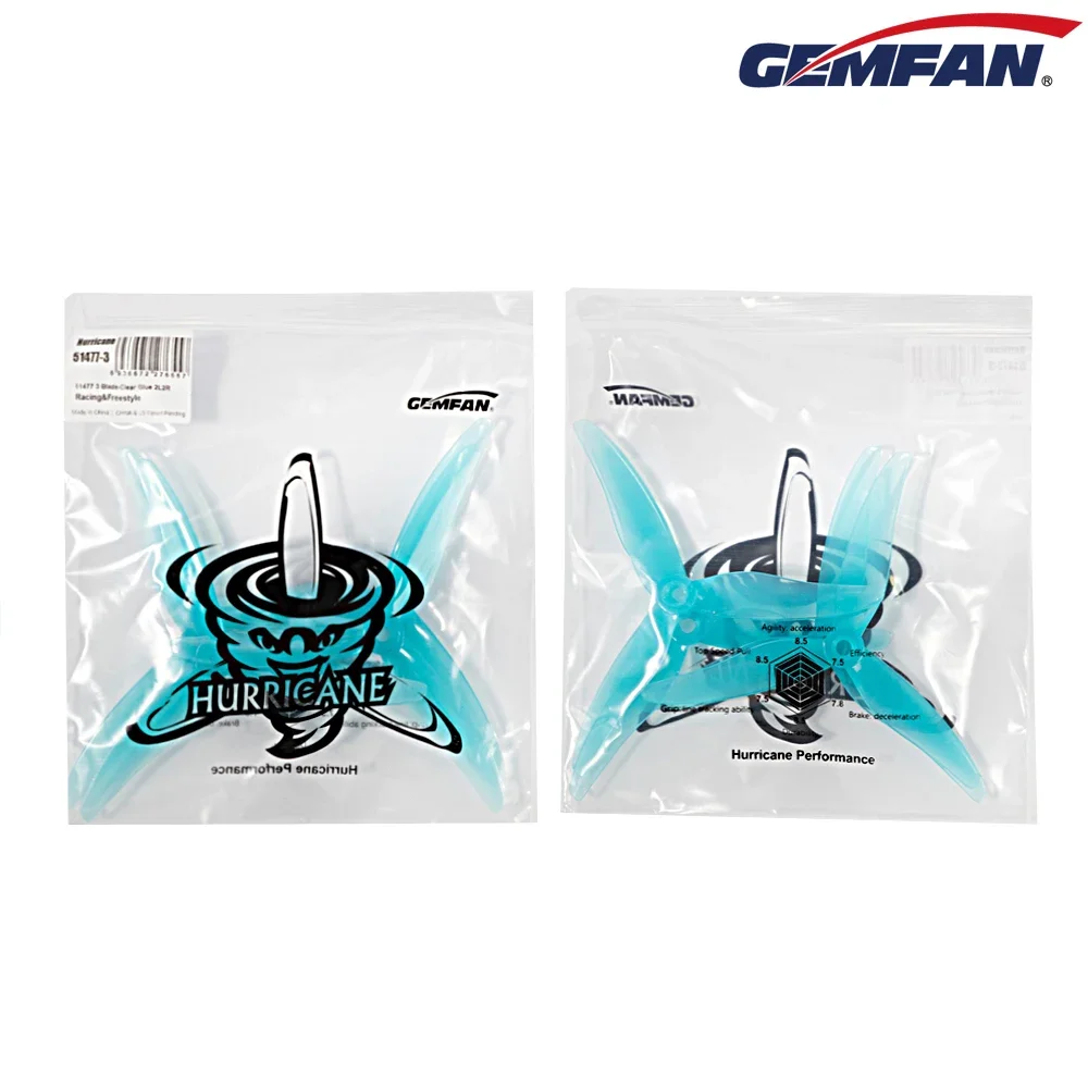 Drone Propeller - 10 çift (10CW + 10CCW) Gemfan