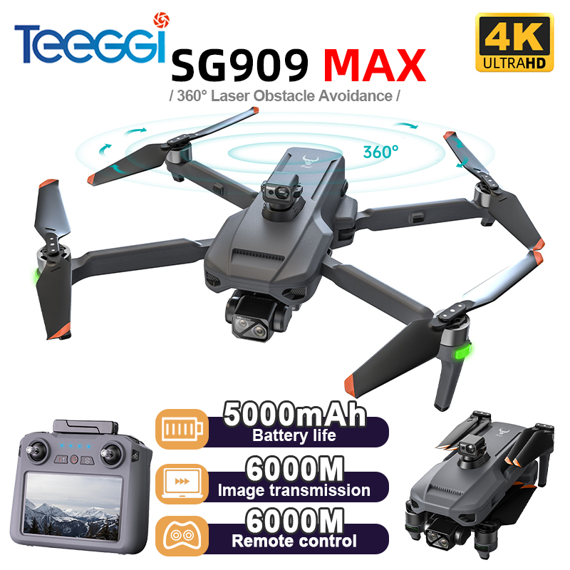 Drone Gimbal - Teeggi SG909 MAX GPS Drone 4K