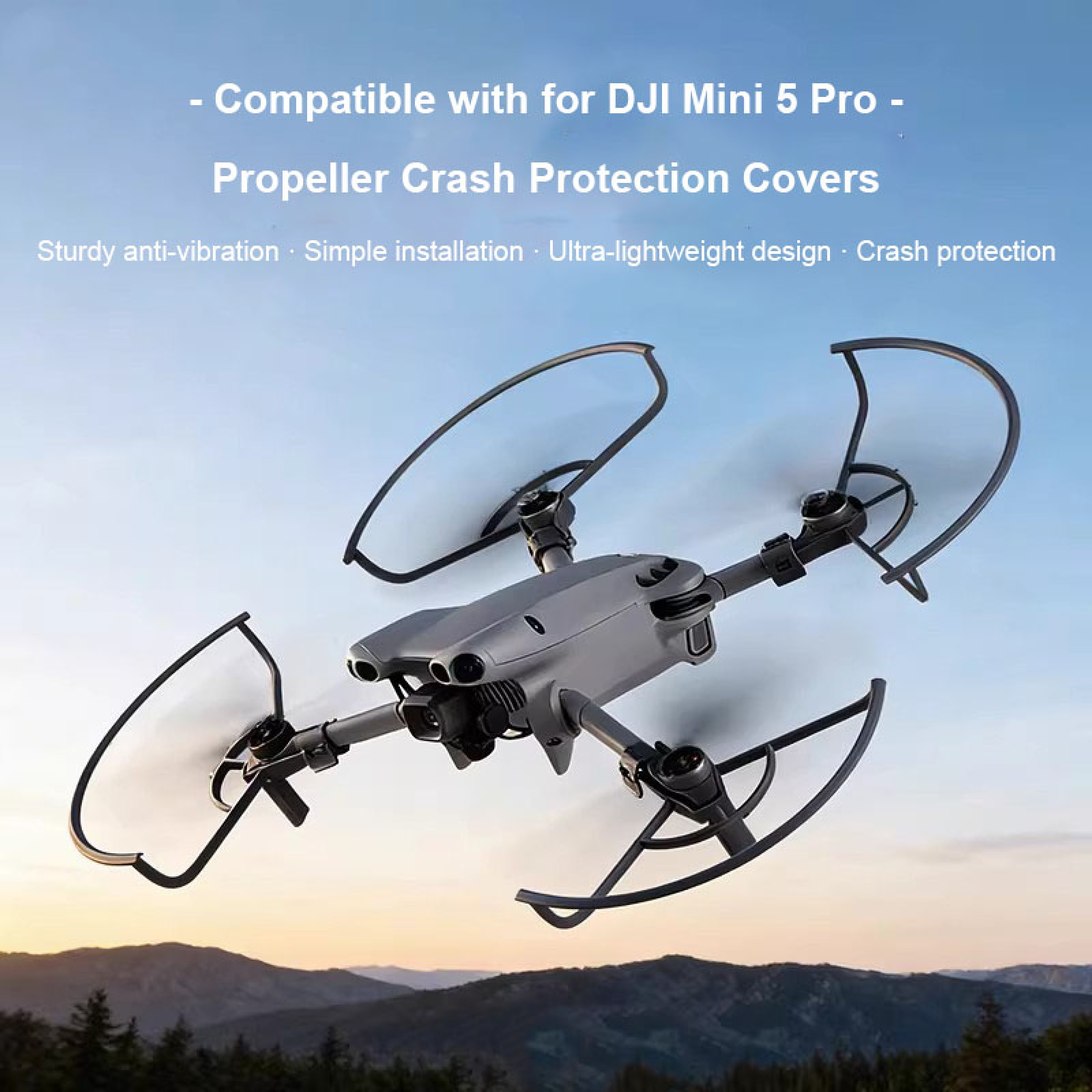 Propeller Guard - DJI Mini 5Pro için çıkarılabilir koruma