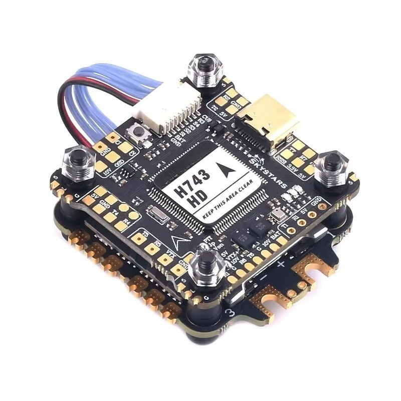 4 In 1 Esc - SKYSTARS H743, KM60 60A BLHELI_32 4'ü