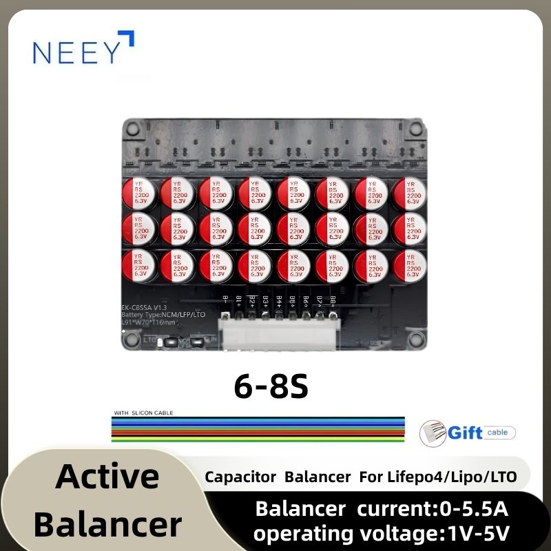 Lipo Battery 6S - Toptan 5A Aktif Ekolayzır Dengeleyici 6S