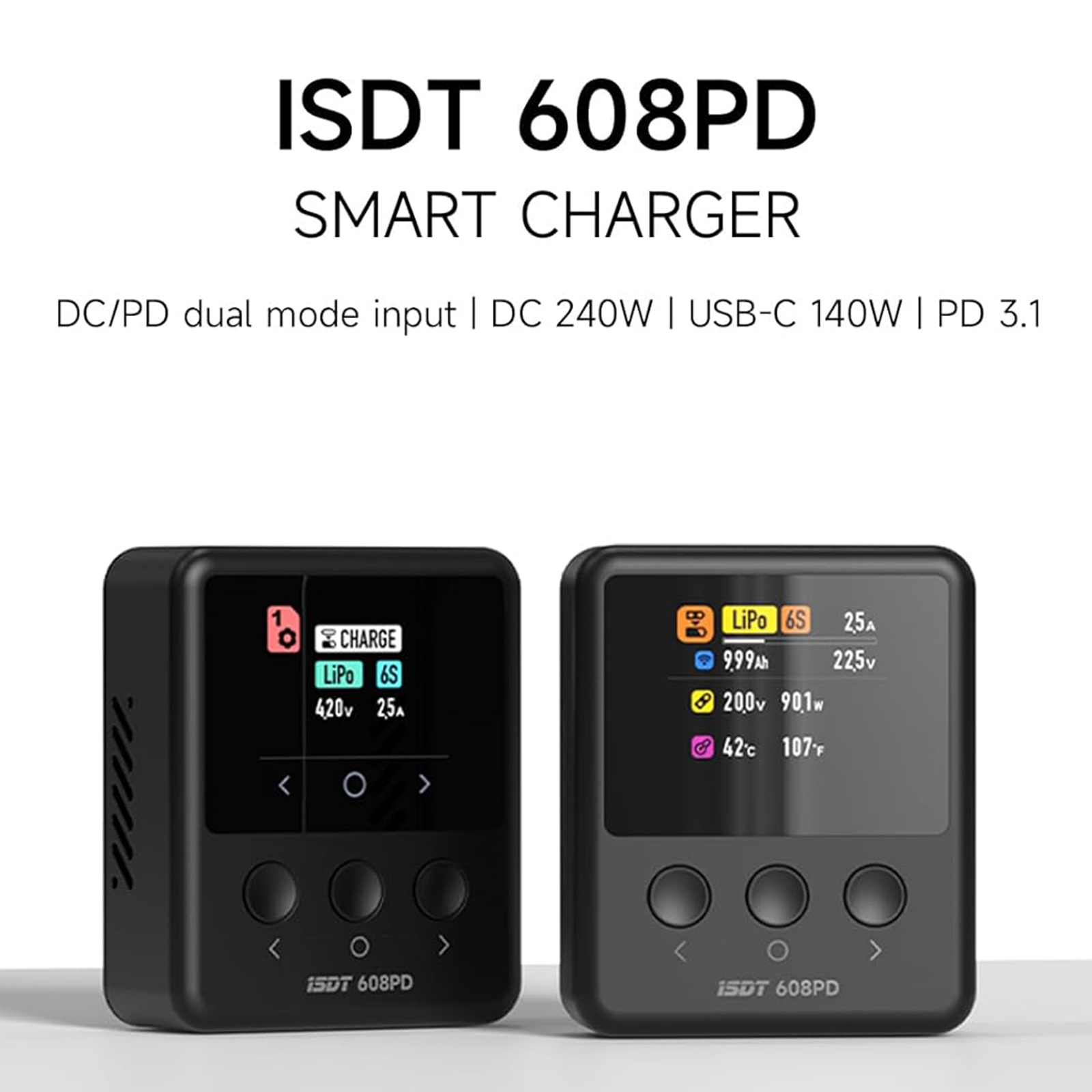 Lipo Battery 6S - ISDT 608PD Akıllı Dengeleyici Şarj Cihazı