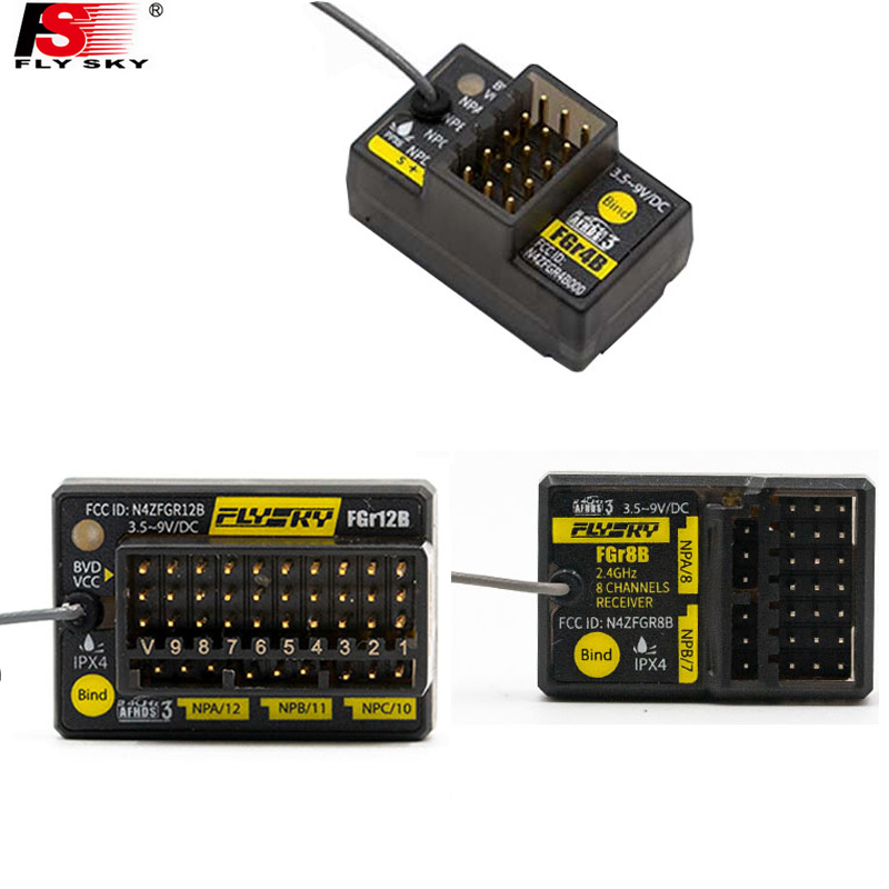 Radio Transmitter 2.4Ghz - Flysky FGr4B FGr8B FGr12B 2.4 GHz