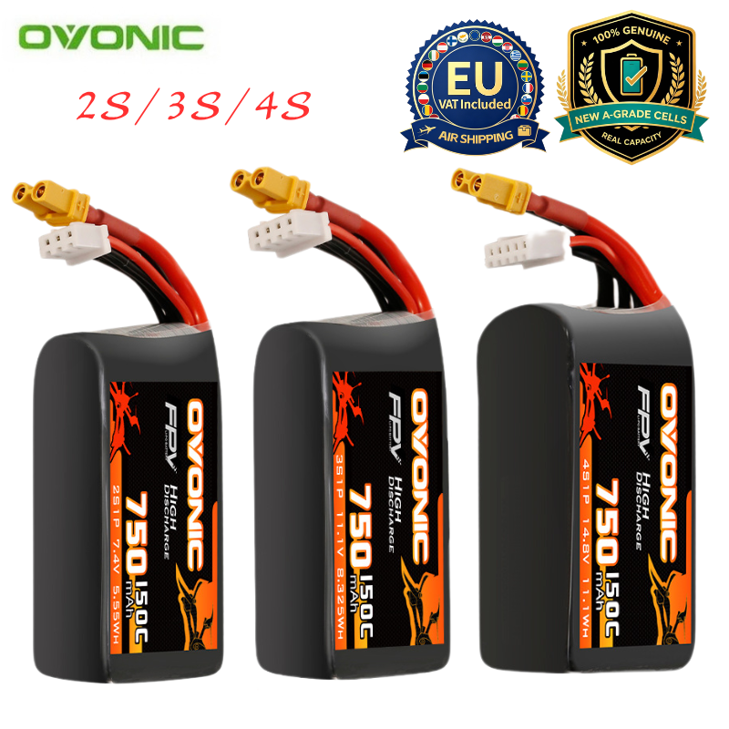 HOT OVONIC 150C 750mAh 7.4V/11 - Lipo Battery 4S incelemesi ve fiyatı