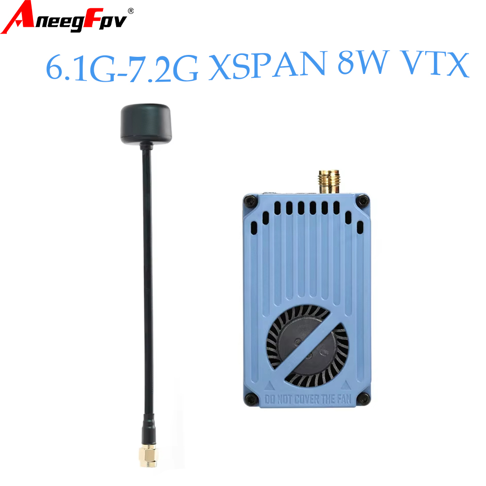 RUSHFPV 6.1‑7.2G 8W X61728 VTX - Rc Transmitter incelemesi ve fiyatı