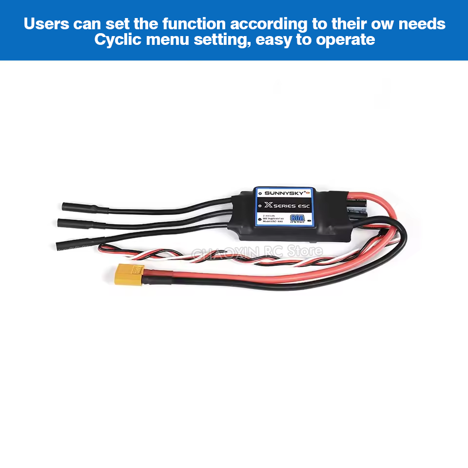 SunnySky X SERİSİ ESC 80A 2-6S - Lipo Battery 6S incelemesi ve fiyatı
