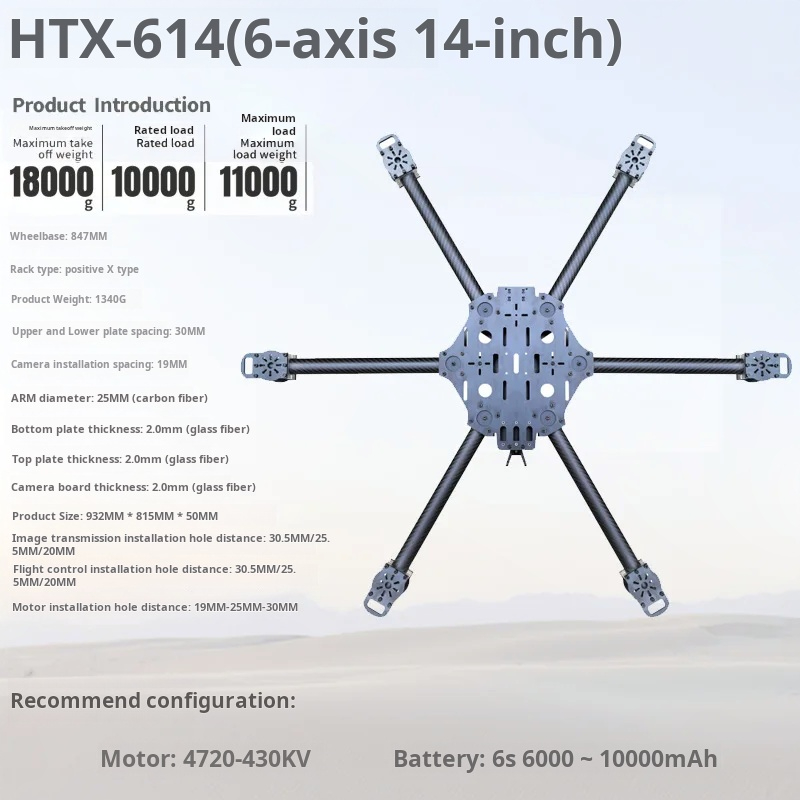 Çapraz Makine Altı Eksenli 11/ - Carbon Fiber Drone Frame incelemesi ve fiyatı
