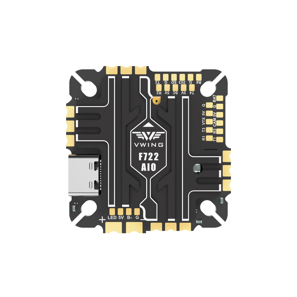VWING F722 AIO Uçuş Kontrol Ci - Betaflight Fc incelemesi ve fiyatı