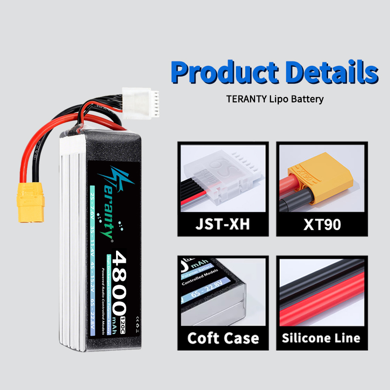 TERANTY 6S 4800mAh Lipo Pil 22 - Lipo Battery 6S incelemesi ve fiyatı