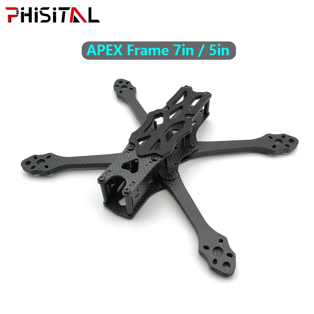 APEX Çerçeve, 7 İnç/6 İnç/5 İn - Carbon Fiber Drone Frame incelemesi ve fiyatı