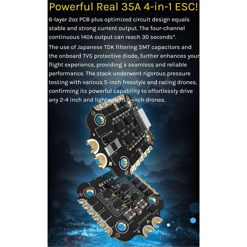 Speedybee F405 Mini Stack BLS  - 4 In 1 Esc incelemesi ve fiyatı