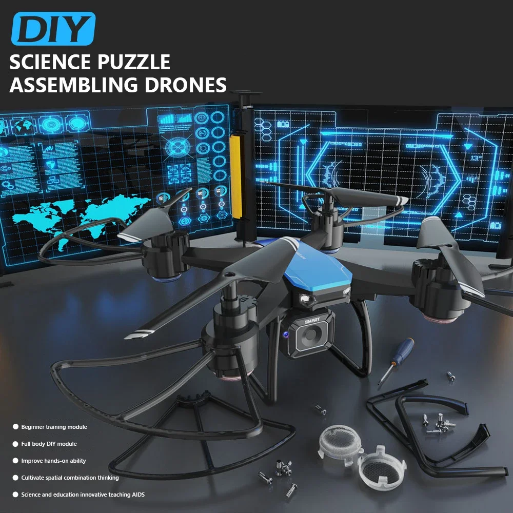 JJRC H108 DIY Öğretici Montajl - Brushed Drone Motor incelemesi ve fiyatı
