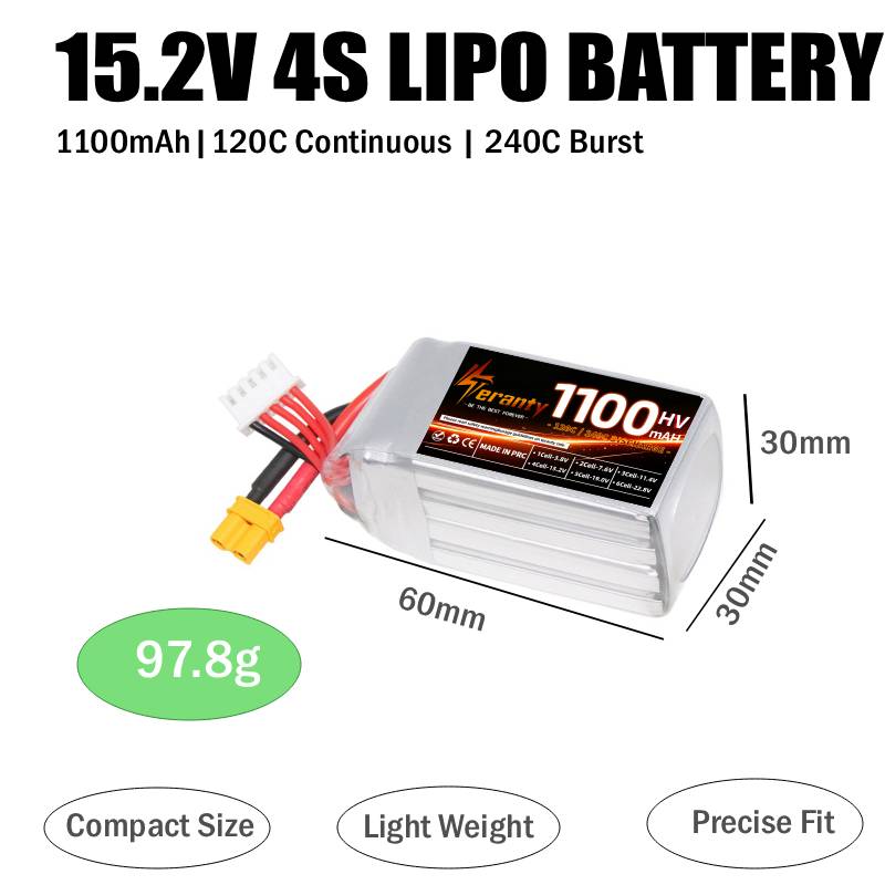 Teranty 2S 3S 4S 6S HV LiPo pi - Lipo Battery 4S incelemesi ve fiyatı