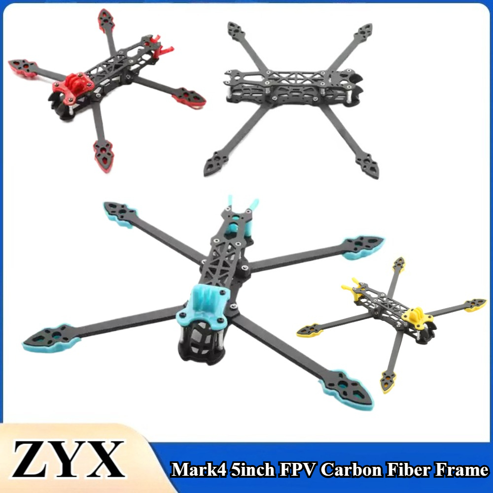 1 adet/lot Mark4 5 inç FPV Kar - Carbon Fiber Drone Frame incelemesi ve fiyatı
