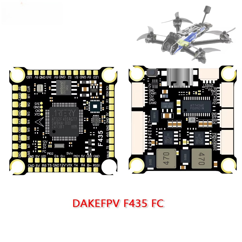DAKEFPV F435 Uçuş Kontrol Ciha - Betaflight Fc incelemesi ve fiyatı