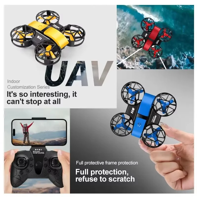 D12 Mini Drone 4k Profesyonel  - Brushed Drone Motor incelemesi ve fiyatı