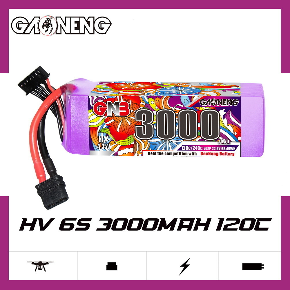 GNB Lipo Pil 6S 22.8V 3000mAh  - Lipo Battery 6S incelemesi ve fiyatı