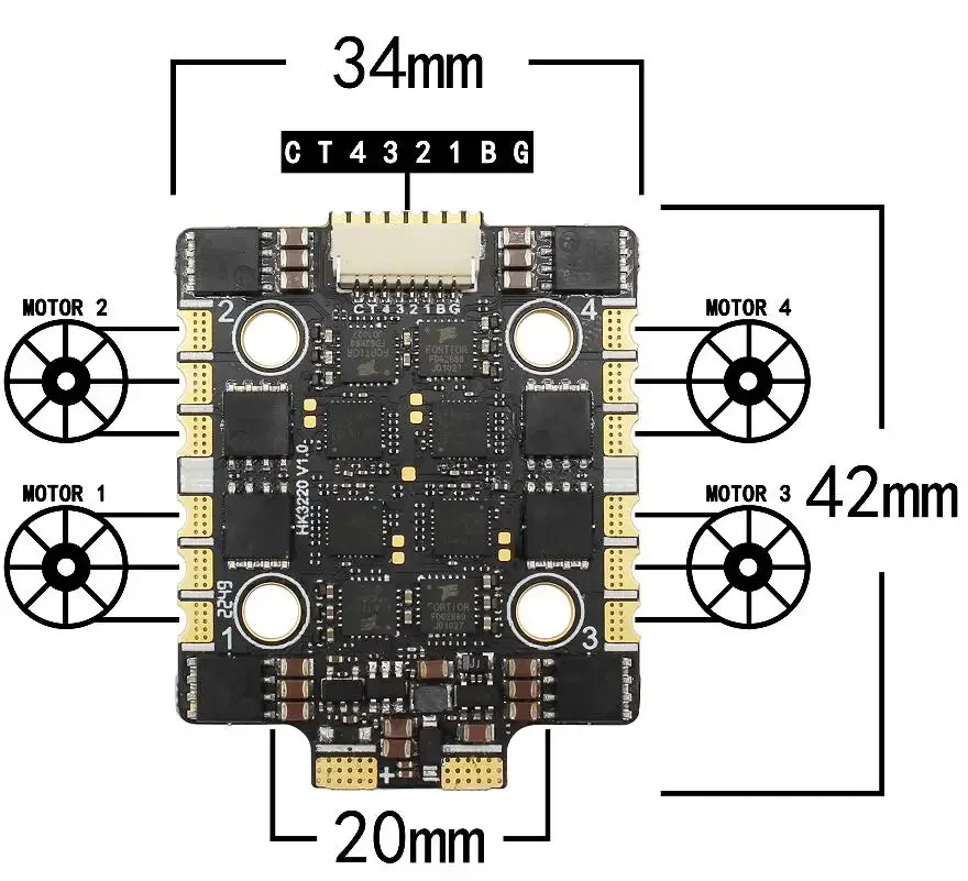 2-6S Lipo KM55 KM60 ESC 55A 60 - F722 Flight Controller incelemesi ve fiyatı